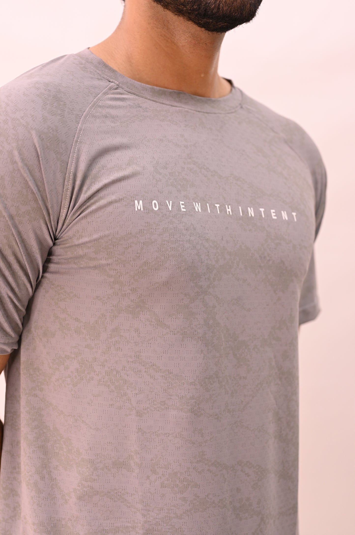 MOVE TECH CAMO TEE – Grey