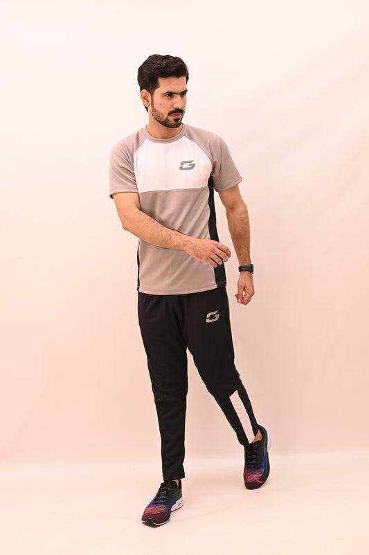 Storm Flex Tracksuit (Grey/Black/White)